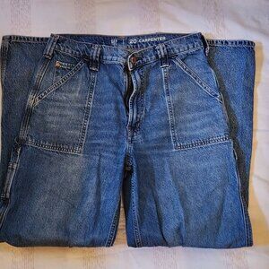 Gap Teen Denim Carpenter Jeans Womens Size 20